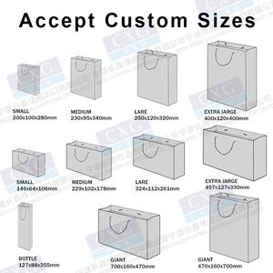 Bolsa de Papel Kraft Blanca Personalizada con Diseño de Logotipo Propio, para Compras y Regalos, con Asas Retorcidas, Venta al Por Mayor - Product Image 2