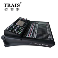 Console de mixage audio en direct haute performance, mixeur audio numérique 20 canaux de haute qualité