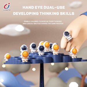 Jeu de société d'équilibre spatial Chengji pour enfants, jouet éducatif créatif interactif parent-enfant, arbre d'équilibre astronaute - Product Image 3