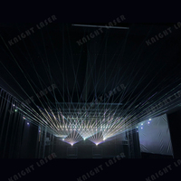 Lumière polychrome de disco de laser de barre de faisceau de 6 watts pour la boîte de nuit