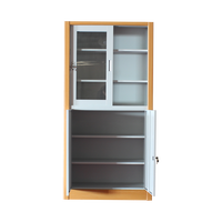 Lemari Arsip Kantor & Rumah Kantor Modern Anti Api Anti Air Ukuran Khusus 2 Pintu dari Baja