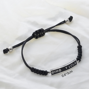 Pulsera de Letras <span class=keywords><strong>TOUS</strong></span> Encantadora de Alta Calidad a la Moda, Pulsera Sencilla Ajustable, Accesorio de Joyería de Moda para Mujer - Product Image 2