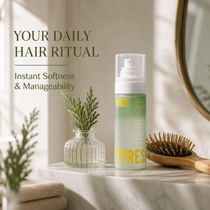 Spray 2 en 1 para el Cuidado del Cabello con Aceite de Ciprés, Biotina, Romero y Argán, Suero Fortalecedor y Suavizante para el <span class=keywords><strong>Crecimiento</strong></span> del Cabello, OEM Personalizado - Product Image 4