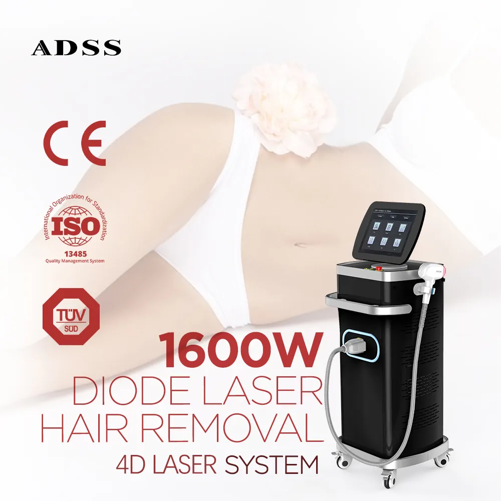 Asfs diodo laser diodo diodo laser 4 onda 755nm 808nm 940nm 1064nm 2400W laser diodo macchina di epilazione per la vendita