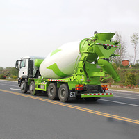 Camion malaxeur à béton HOWO 12 m³ 6x4, machine industrielle à ciment, vente chaude
