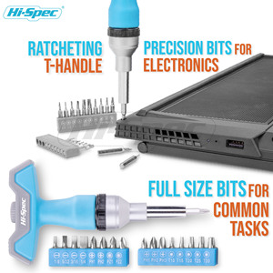 Hi-Spec Starter Diy Tool Kit 86 Pc 1/4 In Hex Socket Hand Tools For Home Crafts Repair - Product Image 3
