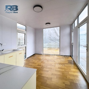 Maison miniature détachable de 20 pieds, mini-maison de luxe, ossature en acier, maison <span class=keywords><strong>mobile</strong></span>, villa modulaire, maison préfabriquée portable, conteneur - Product Image 5