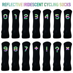 Custom Logo Cycling <b>Socks</b> Anti Slip Breathable <b>Moisture</b> Wicking Bike <b>Socks</b> Men Women Outdoor Sports Compression Bicycle <b>Socks</b> - Product Image 1