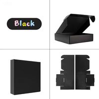 Boîte cadeau noire haut de gamme pour les appareils électroniques intelligents, montres connectées, smartphones, tablettes, boîte d'emballage cadeau haut de gamme avec doublure en éponge