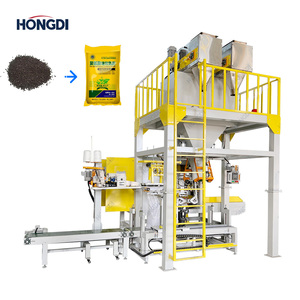 Ligne industrielle à grande échelle pour l'engrais/aliments pour animaux, mélange automatique, convoyage, ensacheuse de poudre haute précision, haute sécurité - Product Image 1