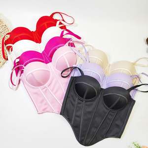 Top Corset Sexy con Diseño de Espina de Pescado para Mujer - Product Image 2