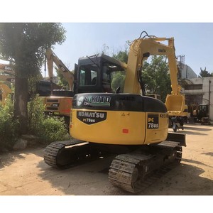 รถขุดขนาดเล็ก Komatsu PC78US-6 มือสองจากญี่ปุ่น พร้อมห้องโดยสารติดแอร์ ใบมีดพร้อมใช้งาน รถขุด Komatsu PC78US-6 มือสองสำหรับขาย - Product Image 2