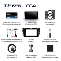 TEYES CC4 Para Zotye T600 2014 - 2019 CarPlay Android Auto 2DIN Autoradio Radio Multimedia Estéreo