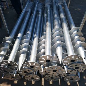 ราคาถูก 1600-2000 มม. ขนาดแคนาดาพื้นสนับสนุนสกรูพื้นดินสมอเกลียว - Product Image 5