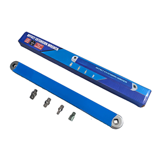 15 inch offset-verlengsleutel 3/8 inch met 1/4, 3/8 en 1/2 inch vierkante aandrijfadapter multifunctionele steeksleutel reparatiegereedschap - Product Image 5