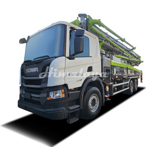 Zoomlion 52M bê tông đặt Boom beton bơm xe tải gắn máy BƠM BÊ TÔNG máy móc xây dựng - Product Image 1