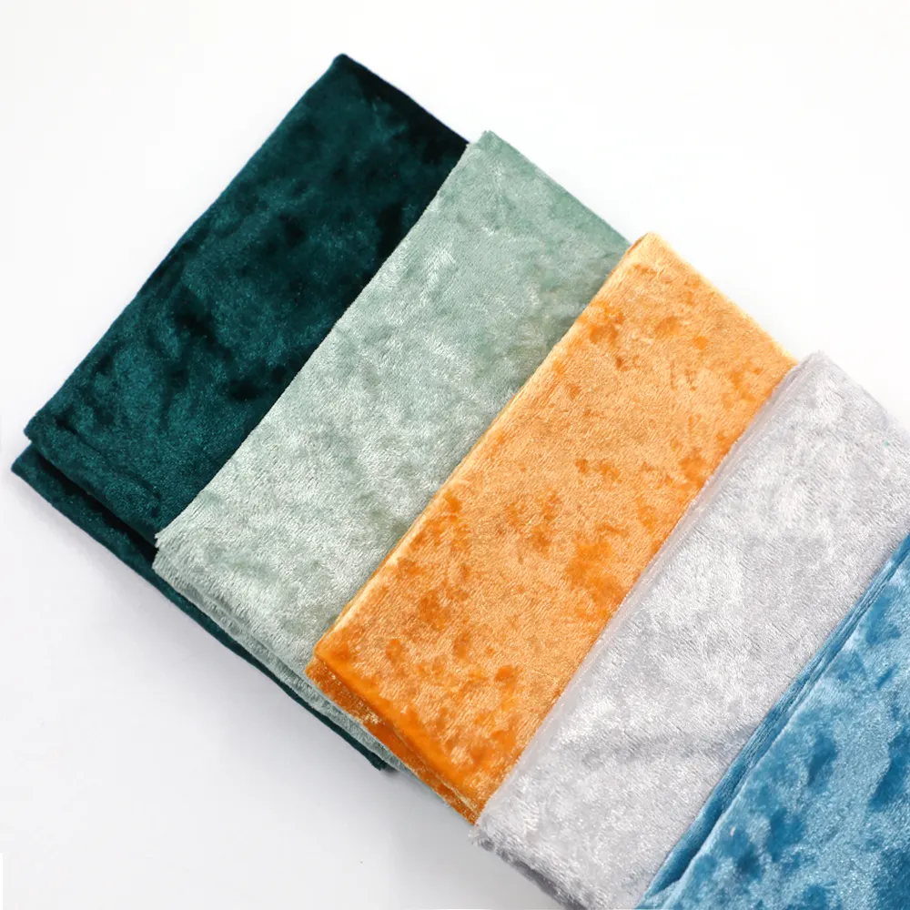 Kadife pullu giysi kumaşı toptan kadife kumaş 95% polyester kadife elbise üreticisi tedarikçisi
