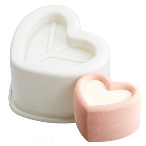 Stampo in Silicone Rotondo da 4 Pollici per Torte Mousse, Vassoio da Forno a Cavità Singola - Product Image 1