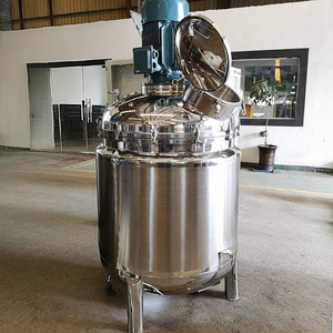 Tanque <span class=keywords><strong>de</strong></span> Mezcla <span class=keywords><strong>de</strong></span> Acero Inoxidable <span class=keywords><strong>de</strong></span> Doble Pared con <span class=keywords><strong>Agitador</strong></span> Automático para el Procesamiento <span class=keywords><strong>de</strong></span> Productos Químicos, Funciona a 220v - Product Image 1