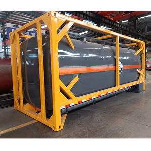 Precio barato Material de acero al carbono 98% <span class=keywords><strong>H2SO4</strong></span> contenedor de tanque de líquido ácido para la venta - Product Image 3