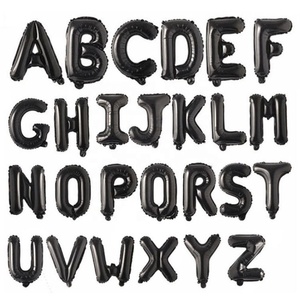Globo Gigante de <span class=keywords><strong>32</strong></span> Pulgadas para Niños, Decoración para Fiestas de Cumpleaños, Letras del Alfabeto de Helio, Personajes de Mylar, Globo de Aluminio - Product Image 4
