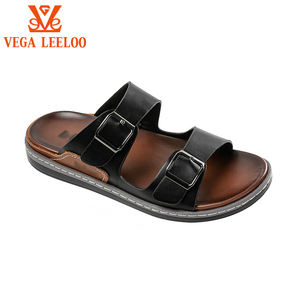 Xăng Đan Nam Xăng Đan Da PU Thời Trang Mùa Hè 2022 Dép Xỏ Ngón Thường Ngày Đi Biển Sang Trọng Hở Ngón Đi Ngoài Trời Sang Trọng Dép Nam - Product Image 5