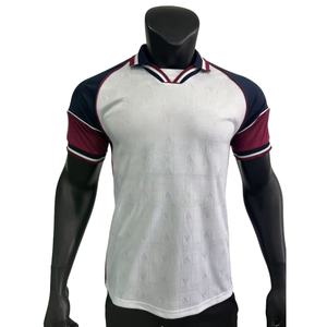 <span class=keywords><strong>Maillot</strong></span> de football <span class=keywords><strong>anglais</strong></span> version <span class=keywords><strong>club</strong></span>, design rétro des années 99, 100% polyester, respirant, séchage rapide, extensible, été, homme adulte - Product Image 6