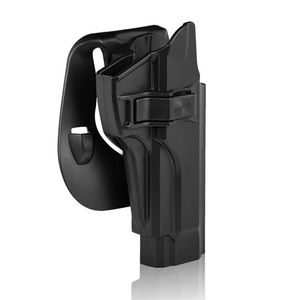 ซองปืนพกนอกเอว <span class=keywords><strong>92FS</strong></span> สำหรับการล่าสัตว์ ทำจากโพลีเมอร์ สำหรับมือขวา ดึงเร็ว ปรับมุมได้ 60 องศา พร้อมคลิปหนีบเข็มขัด - Product Image 2