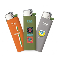 Briquet à gaz jetable Soft Touch Flint - Série Magasin Européen Prêt à l'emploi - Vente en gros