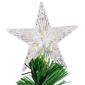 Weihnachten 6FT Standing Artificial Christmas <b>Tree</b> Pre-Lit Optical Fiber 2 Flash Modes CE&ROHS Certified Multicolored <b>LED</b> Lights - Product Image 4