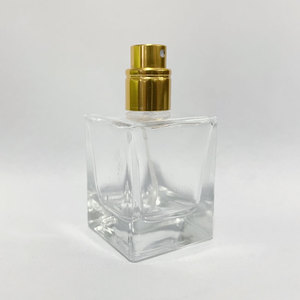 Vide Sertissage Joint 50ml/100ml Parfum Vaporisateur Bouteille De Parfum En Verre Bouchons Magnétiques Carré Vert Parfum Atomiseur 30ml/50ml Botol - Product Image 3