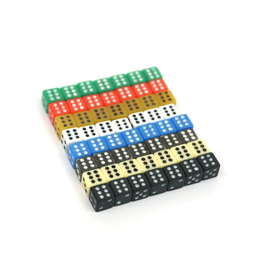 Tùy chỉnh Mini 5mm acrylic màu cờ vua trò chơi xúc xắc nhỏ nhựa giảng dạy ít điểm chấm giáo dục Hội Đồng Quản trị trò chơi Cube xúc xắc - Product Image 1