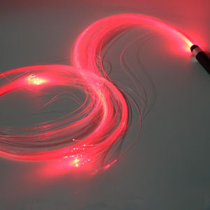Látigo de <span class=keywords><strong>fibra</strong></span> óptica LED 360, iluminación superbrillante, látigo de baile de flujo, luces LED de fiesta - Product Image 2