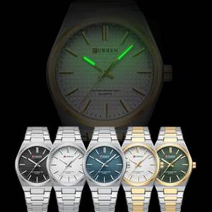 ลดกระหน่ำนาฬิกาข้อมือแฟชั่นสำหรับผู้ชาย8439กันน้ำสแตนเลสนาฬิกาข้อมือธุรกิจผู้ชายควอตซ์ผู้ชาย2025 - Product Image 2