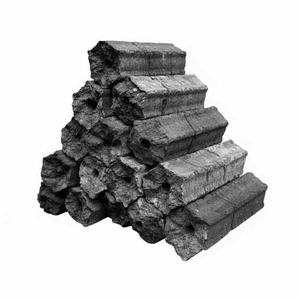 Carbón Hexagonal de Combustión Estable en Contenedor de 40 Pies para Asado Industrial - Product Image 1