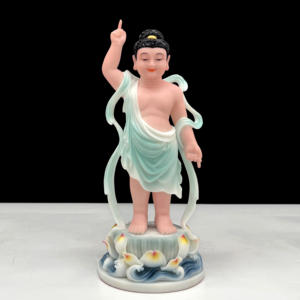 Feng Shui personnalisation décorative petit <span class=keywords><strong>Prince</strong></span> Statue de bouddha pour les maisons et les temples bouddhistes baignade <span class=keywords><strong>Prince</strong></span> Statue de bouddha - Product Image 5