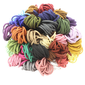 Korean Velvet Cord 2.6mm Round Suede String For DIY <b>Bracelet</b> Necklace Making 10M Length Craft Supply Jinhua Origin - Product Image 2