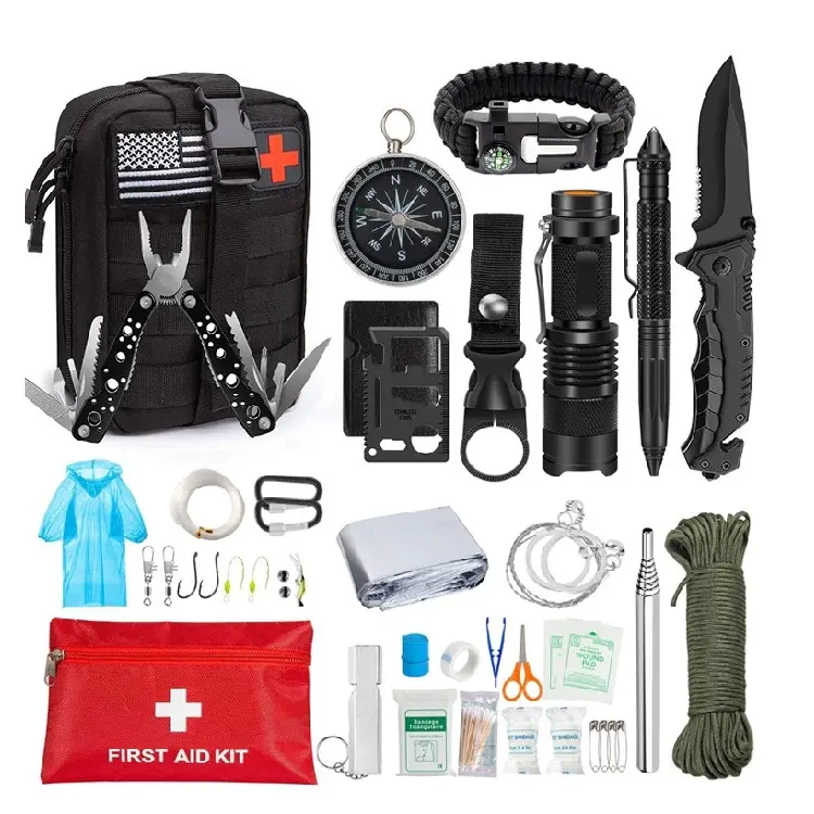 First-aid Kit Pouch Camping Travel Bag Home Tactical Survival tool Car Waterproof Survival First Aid Kit