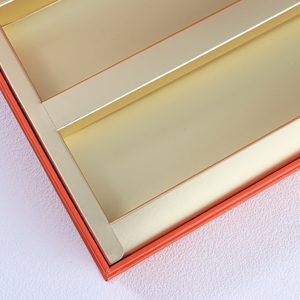Boîte cadeau rigide magnétique de luxe personnalisée, style <span class=keywords><strong>livre</strong></span> de thé chinois, avec couvercle à rabat et insert en papier, couleur unie - Product Image 3