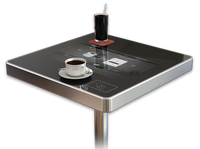 Table Basse Interactive Tactile Android LCD 21,5 Pouces sur Pied avec Animation pour Café et Restaurant – Écran Tactile Intelligent