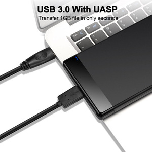 กล่องใส่ฮาร์ดดิสก์ขนาด2.5นิ้ว<span class=keywords><strong>3.0</strong></span> <span class=keywords><strong>USB</strong></span> ไปยัง SATA External <span class=keywords><strong>SSD</strong></span> เคสใส่ฮาร์ดดิสก์แบบแข็ง - Product Image 6