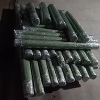 Tige solide en fibre de verre haute résistance pour piquet à neige, support de plantes, bâton de drapeau