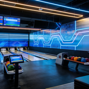 Paquete de Equipamiento Comercial para Pistas de <span class=keywords><strong>Bolos</strong></span>, Incluye Sistema de Puntuación Automático, Pistas de <span class=keywords><strong>Bolos</strong></span> y Máquina, <span class=keywords><strong>Precio</strong></span> - Product Image 5