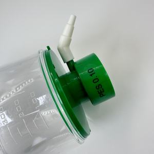 مصدق من ISO بمصدر ايزو ، من حيث حجم المسام ، مختبر PVDF ، مرشح vacu علوي للاستعمال مرة واحدة - Product Image 2