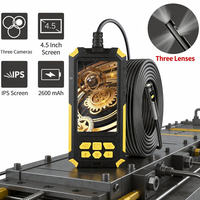 Endoscope vidéo industriel P50 360 °   Caméra d'inspection articulée pour armoire électrique de transformateur NDT
