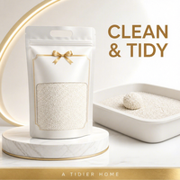Litière pour chat en manioc longue durée, désodorisante, confortable à utiliser, faible teneur en poussière, jetable, biodégradable, sable nettoyant écologique pour animaux de compagnie