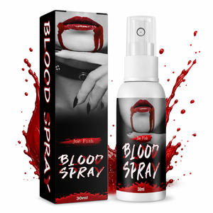 Spray de plasma de poisson Jue Fish, sang simulé, <span class=keywords><strong>film</strong></span> décoratif vampire zombie pour maquillage TV, 30ml, colorant alimentaire à base d'amidon, vente en gros OEM - Product Image 1