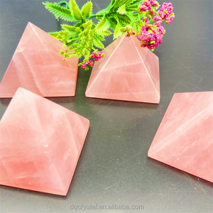Pirámide de Cuarzo <span class=keywords><strong>Rosa</strong></span> Natural Pulido al por Mayor, Cristal de Cuarzo <span class=keywords><strong>Rosa</strong></span> para Decoración del Hogar - Product Image 3