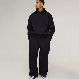 Survêtement d'hiver vintage de qualité supérieure pour homme, deux pièces, personnalisable, manches longues, polyester/coton, respirant et séchage rapide - Product Image 5