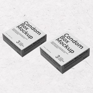 Boîtes cadeaux pliables écologiques personnalisées avec logo imprimé pour les jouets sexuels et les préservatifs pour hommes, pour l'emballage et l'impression de produits vides - Product Image 3